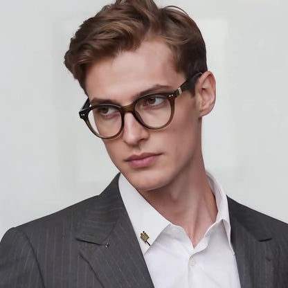 Computer Glasses for Men Techsuit 2231, Anti-Blue Light, Green