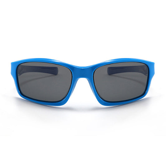 Techsuit 8202-C41 Kids' Sport Sunglasses, Polarized, Navy Blue