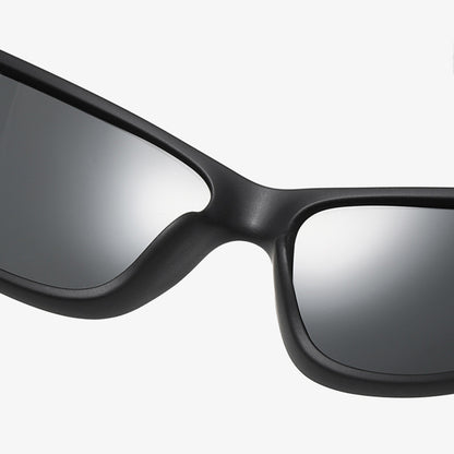 Unisex Cycling Glasses Techsuit 201910, Polarized, Black Yellow