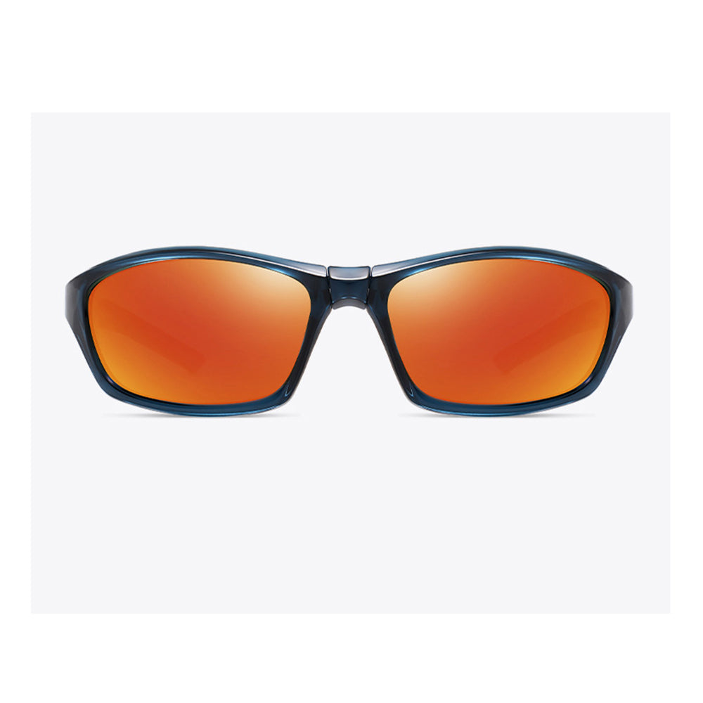 Unisex Techsuit 24101 Cycling Glasses, Polarized, Black