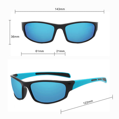 Unisex Techsuit 9937 Cycling Glasses, Black