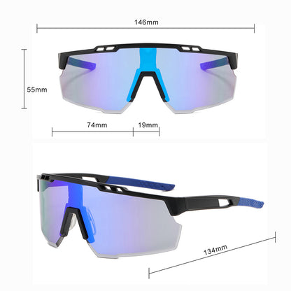 Unisex Cycling Glasses Techsuit 9963, Black
