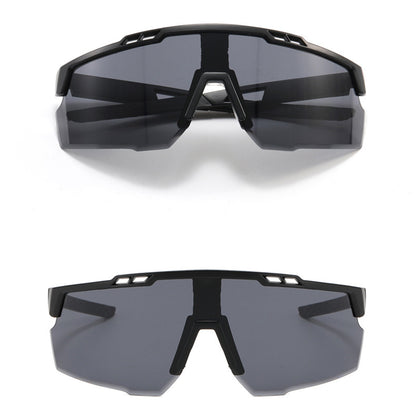 Unisex Cycling Glasses Techsuit 9963, Black Grey