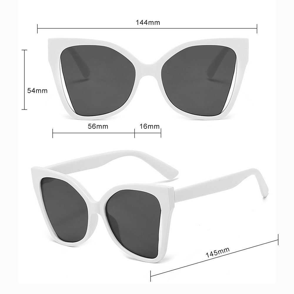 Techsuit 5335 Women's Sunglasses, Black Brown