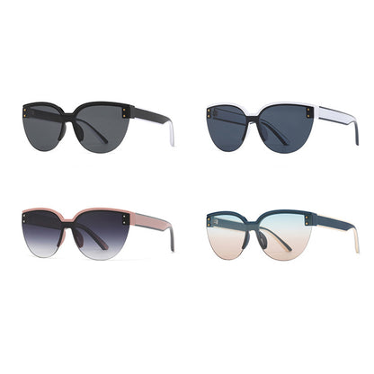 Techsuit 6506 Women's Sunglasses, Black Gray