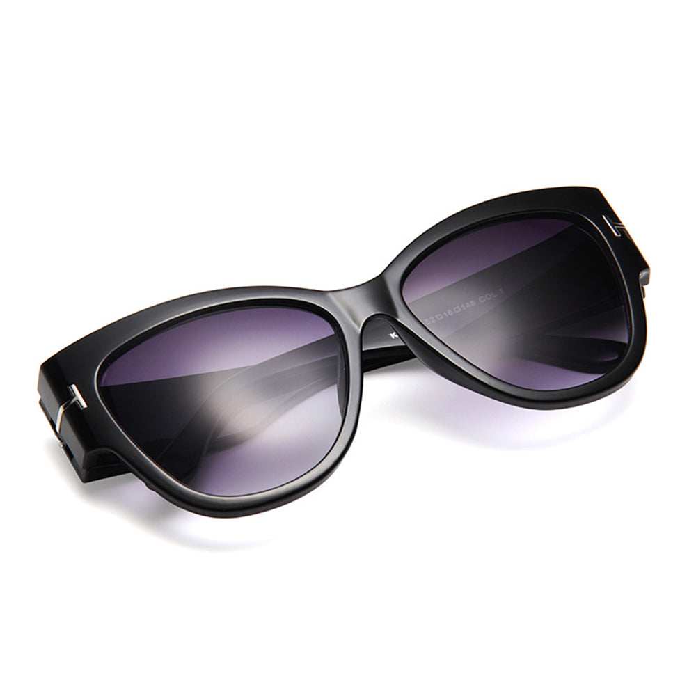 Techsuit 9778 Women's Sunglasses, Black Brown