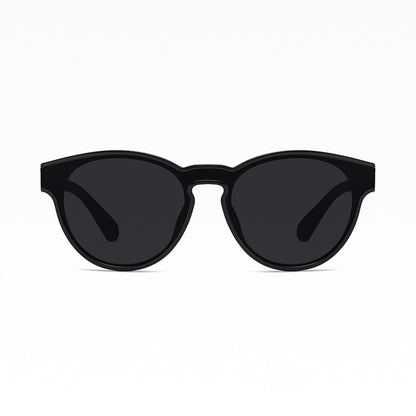 Unisex Techsuit TR7545 Sunglasses, Polarized, UV Protection, Black Gray