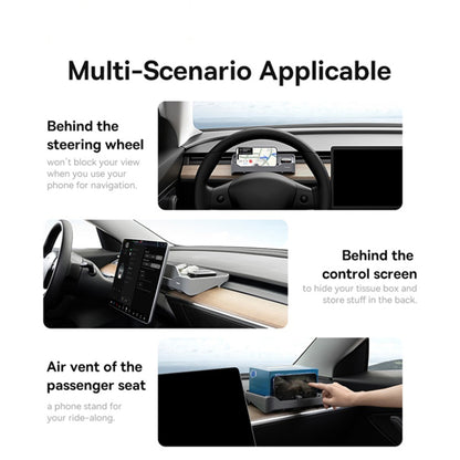 Auto Organizer with ETC Card Reader Baseus T-Space for Tesla Car C20251301811-00