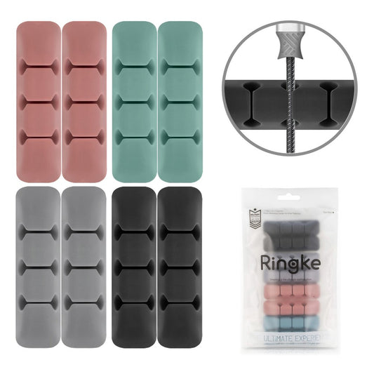 Ringke Cable Organizer, Set of 8 Pieces, Various Colors