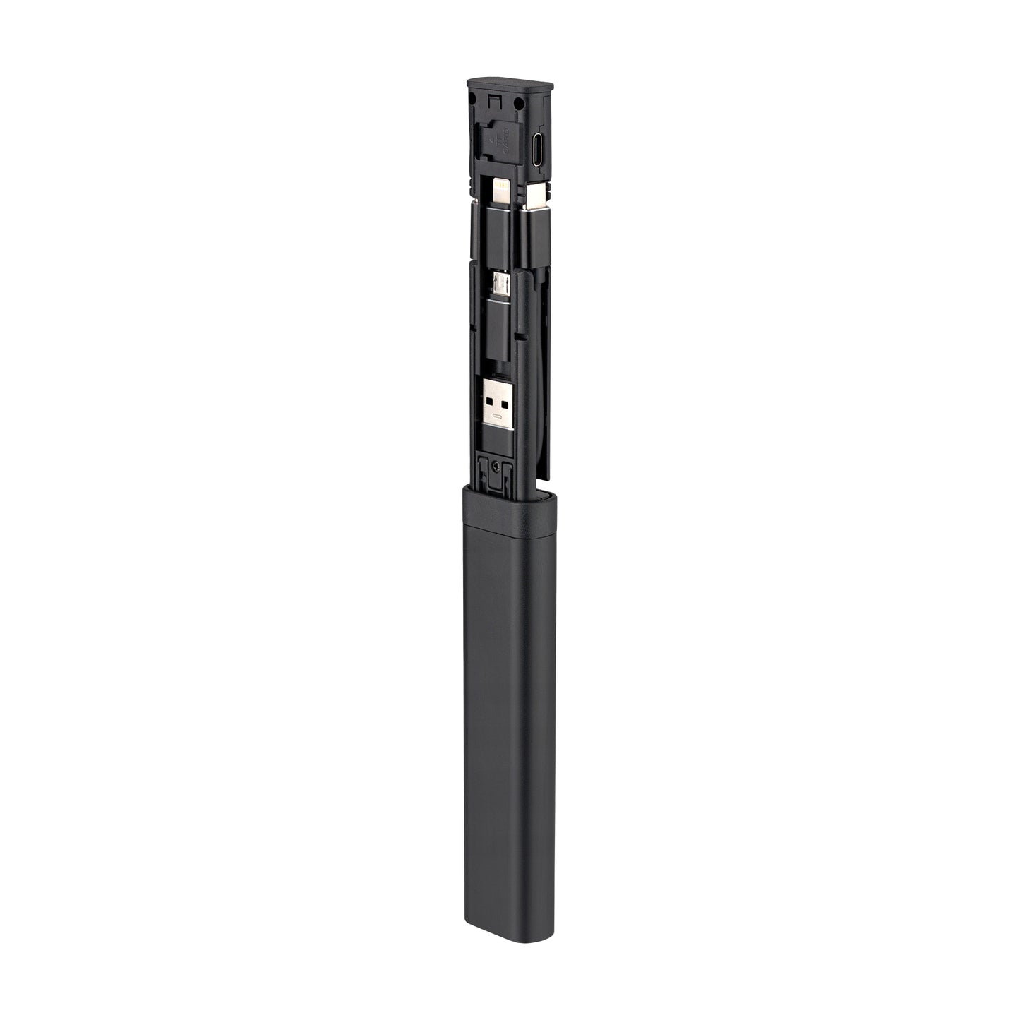 Accessory Organizer / Card Reader Qualo QZS-P-01, Black
