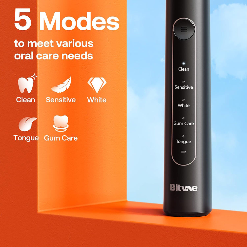 Bitvae R2 Electric Toothbrush, Black