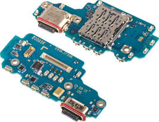 Charging Connector Board - Microphone - SIM Reader Module Samsung Galaxy S25 Ultra S938