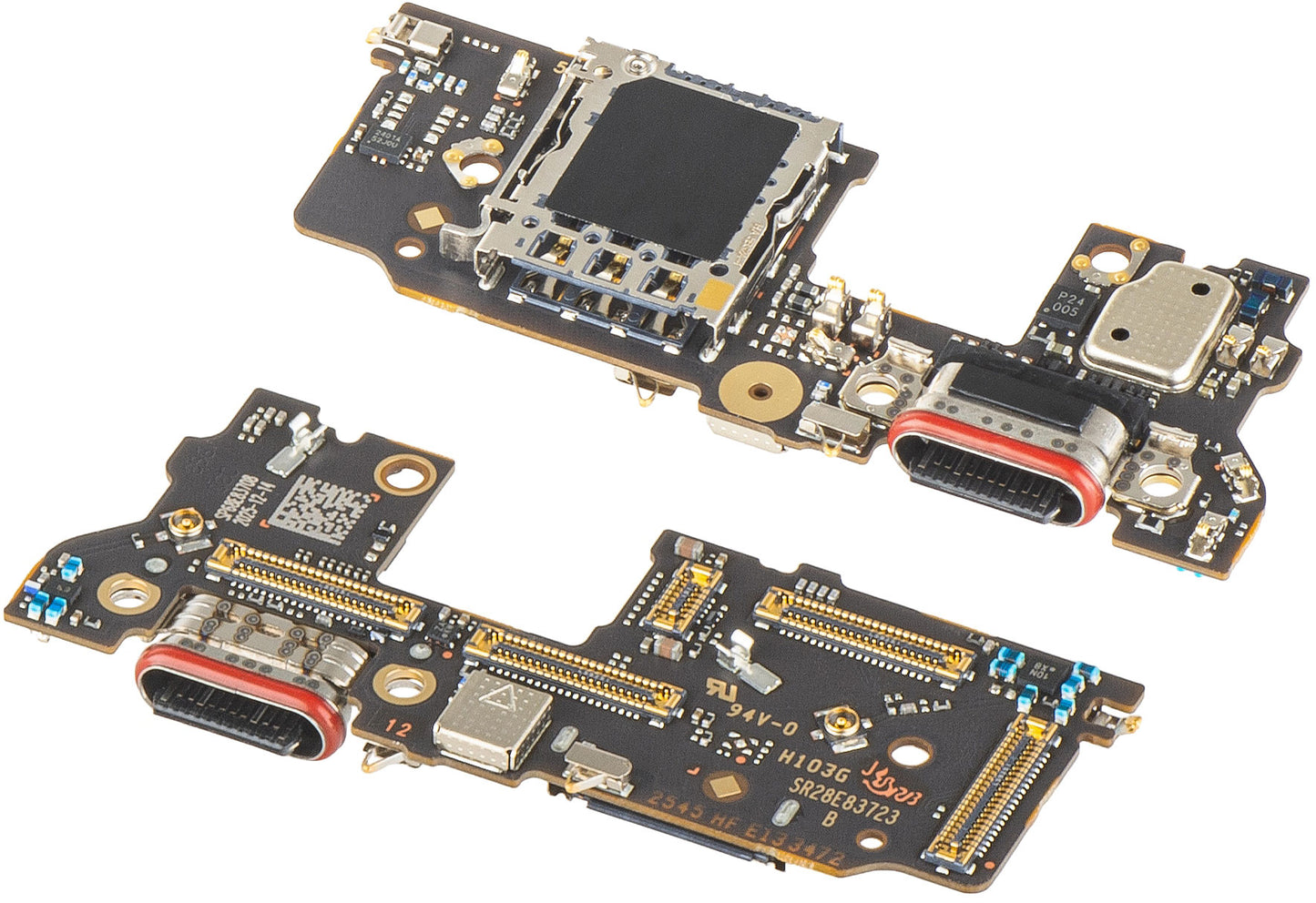 Charging Connector Board - Microphone - SIM Reader Module Motorola Edge 70 Ultra / Signature, Service Pack 5B28C31906