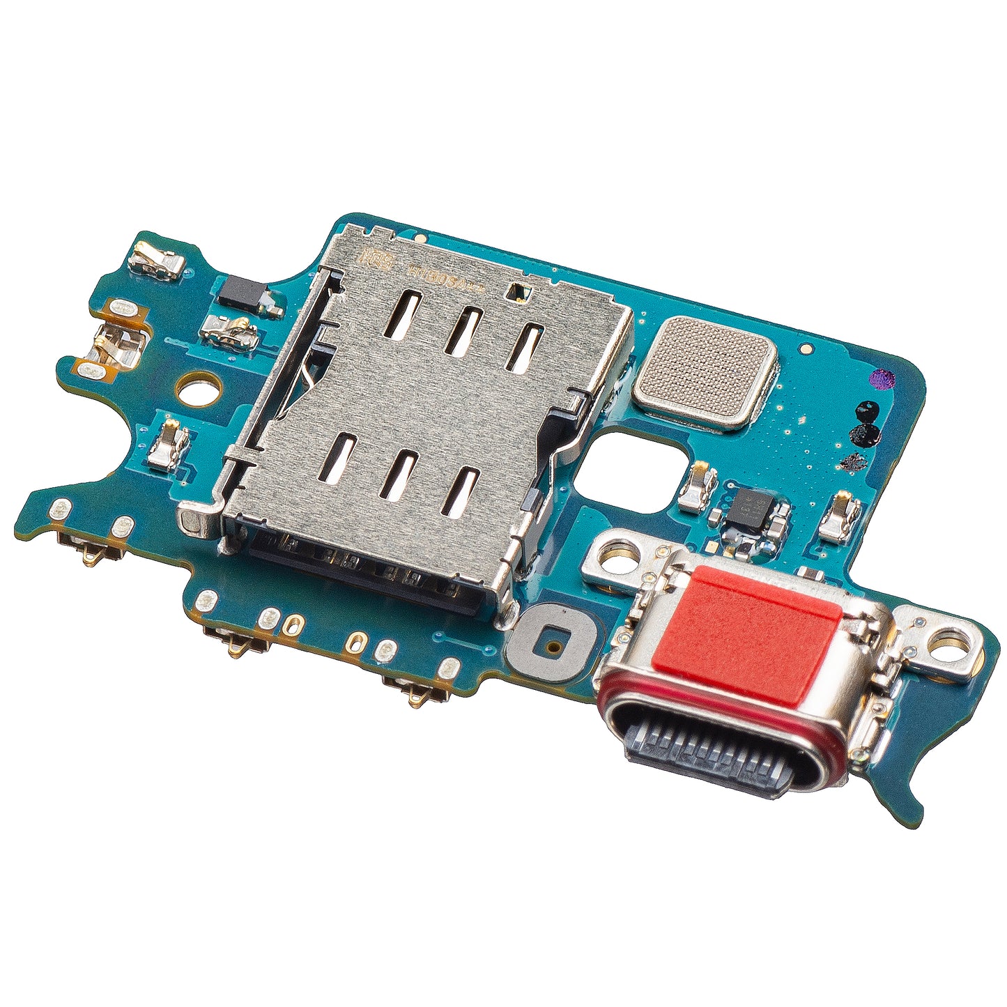 Samsung Galaxy Galaxy S22 5G S901, Swap GH96-14789A SIM Reader Module - Microphone - Charging Connector Board with Swap GH96-14789A