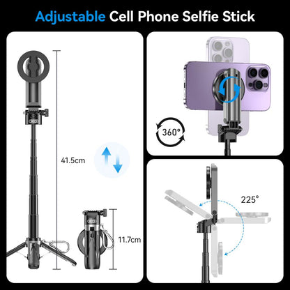 Bluetooth Selfie Stick XO Design SS22, Universal, Black