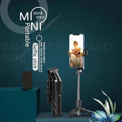 Selfie Stick Bluetooth Techsuit K03, Universal, Black