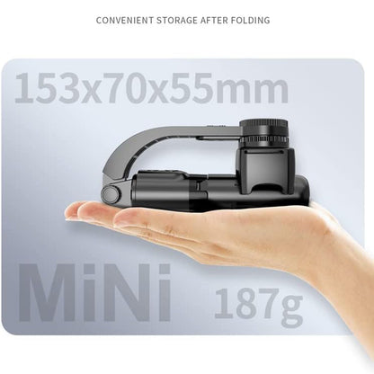 Selfie Stick Bluetooth Techsuit L08Mini, Universal, Black