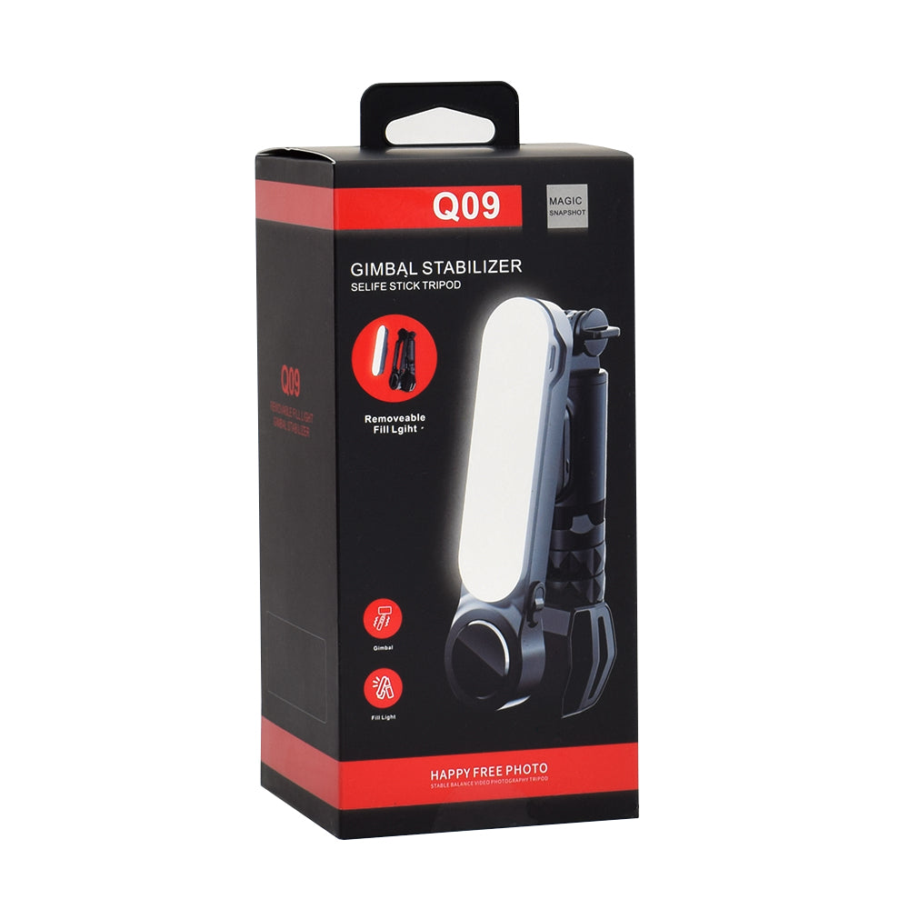 Selfie Stick Bluetooth Techsuit Q09, Universal, Black