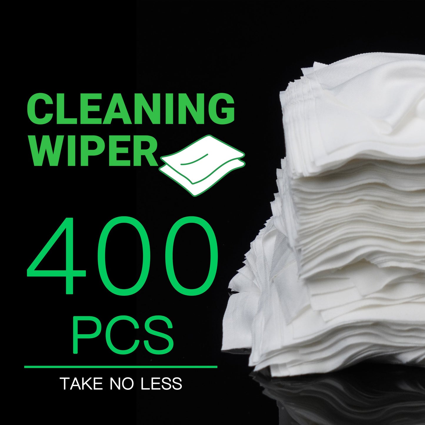 Dry Cleaning Wipes 2UUL CL05, Set of 400 pieces