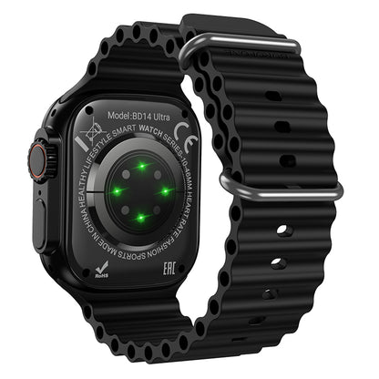 Borofone BD14 Ultra Call Smartwatch, Black