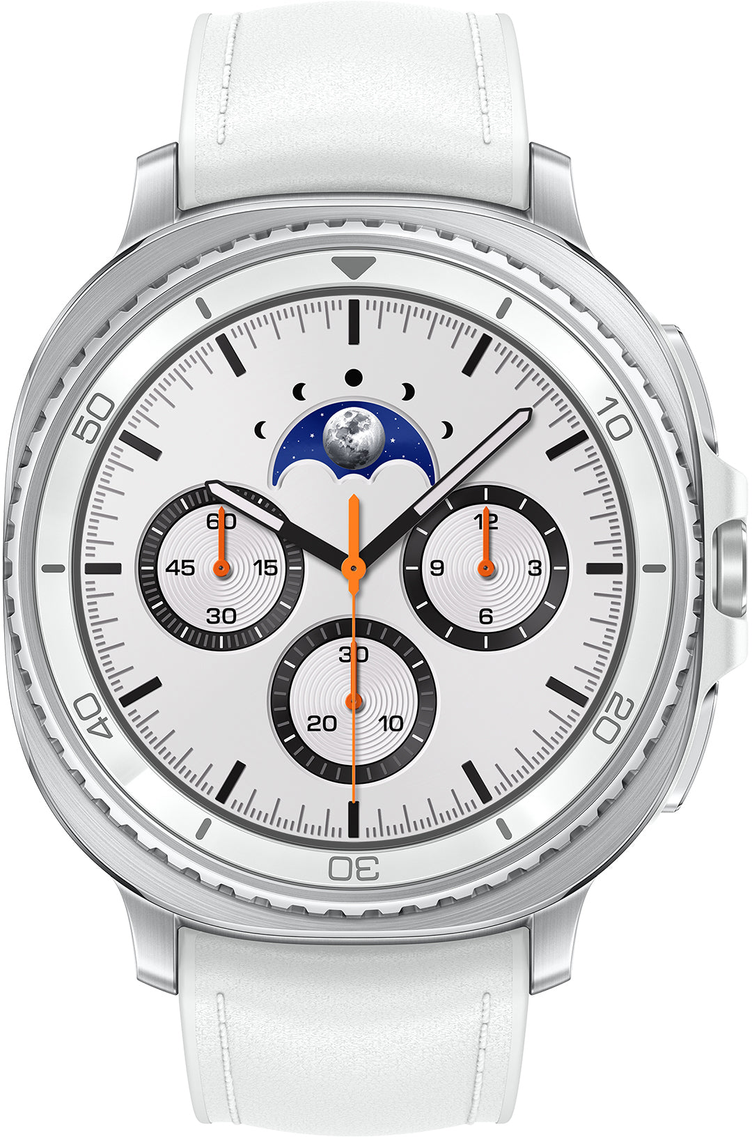 Samsung Galaxy Watch8 Classic Smartwatch, 46mm, BT, White SM-L500NZWAEUE