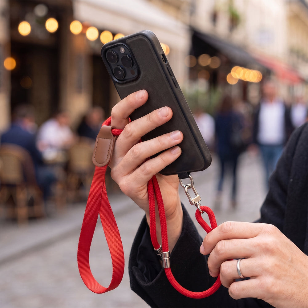Techsuit UrbanLoop TLN11 Phone Lanyard, Brown