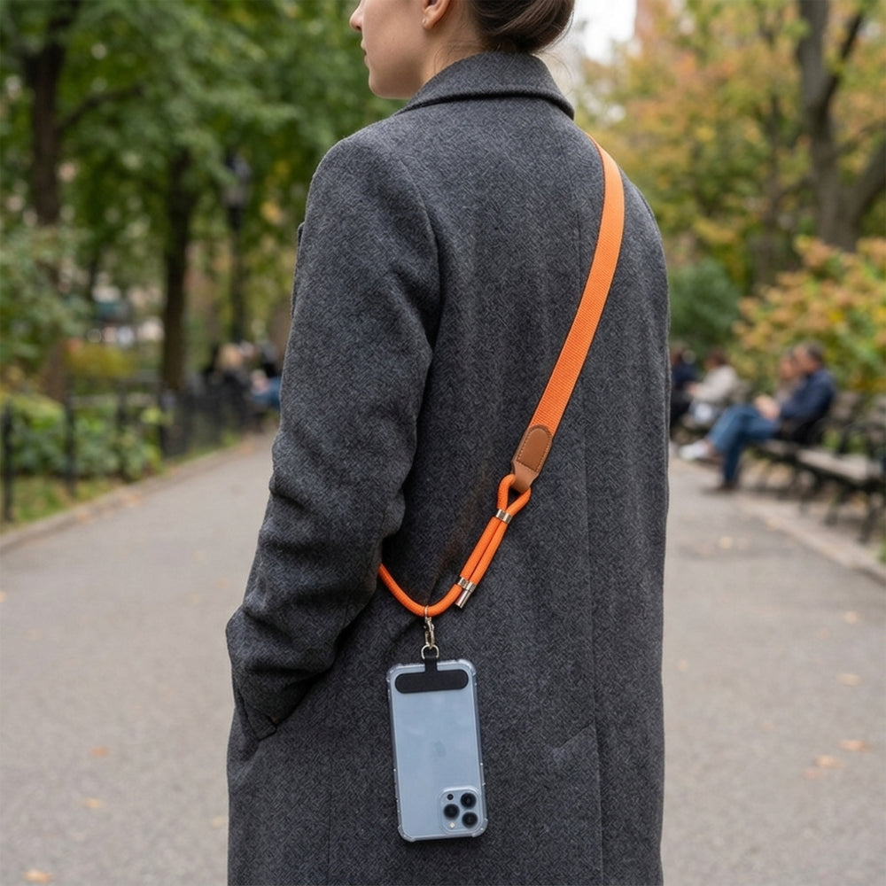 Techsuit UrbanLoop TLN11 Phone Lanyard, Brown