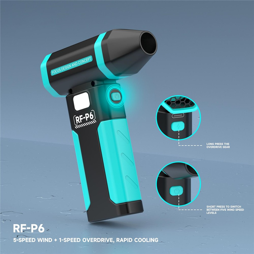 Air Blower RF4 RF-P6, Black