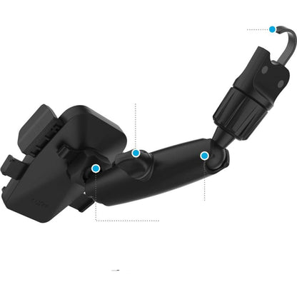 Fixed Iconiq Mirror Car Holder, Universal, Black