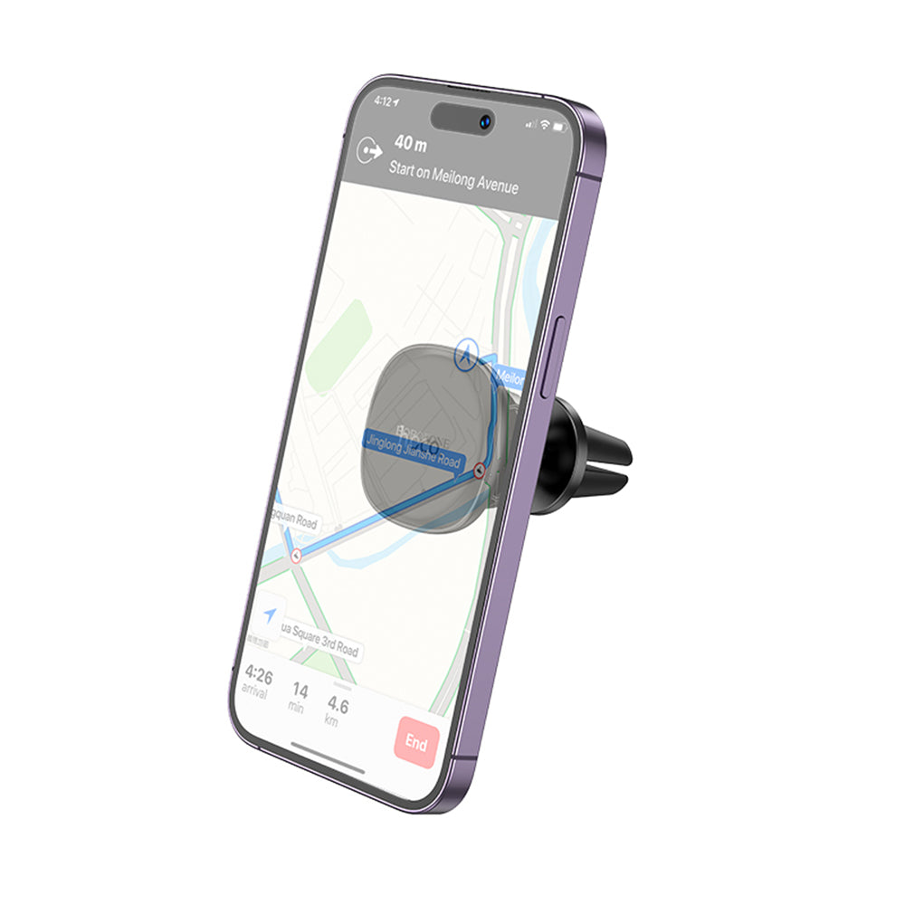 Magnetic Car Holder Borofone BH102 Cloud, 4.5inch - 7inch, Black