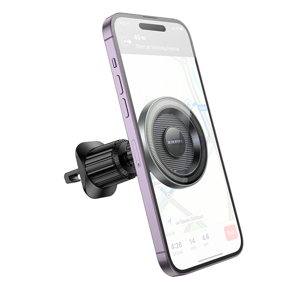 Magnetic Car Holder Borofone BH122 Profit, 4.5inch - 7inch, Black