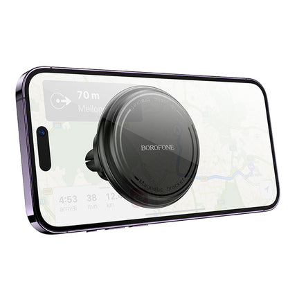 Magnetic Car Holder Borofone BH135 Parker, Universal, Black