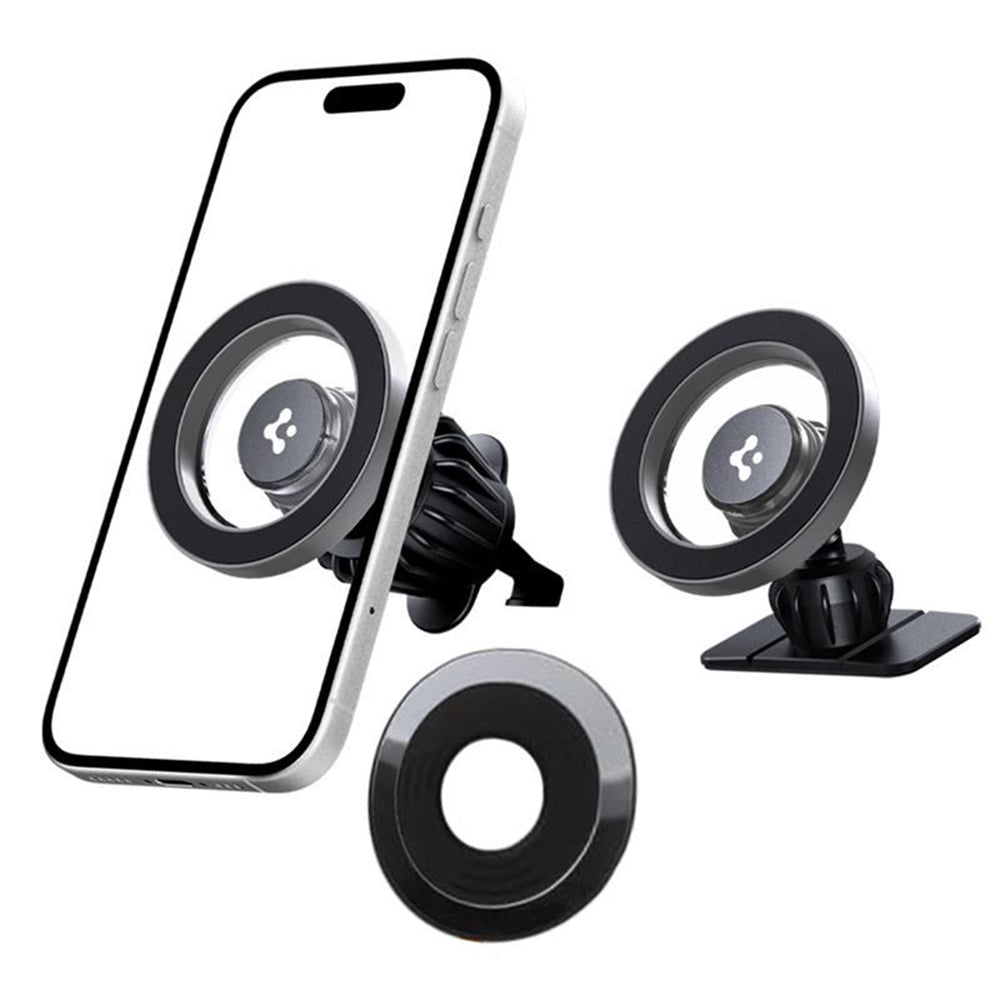 Spigen MFT13 Universal Magnetic Car Holder, Silver