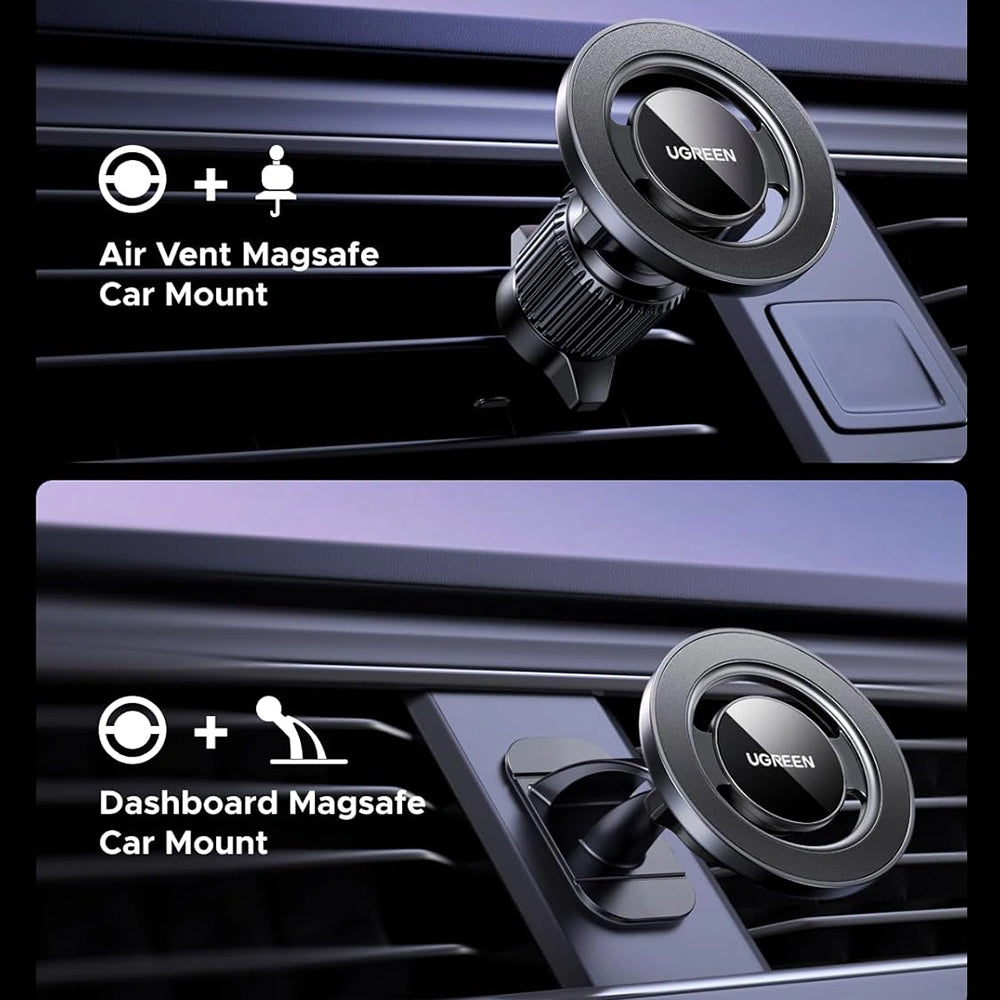 UGREEN LP986 (85397) Universal Magnetic Car Holder, Black