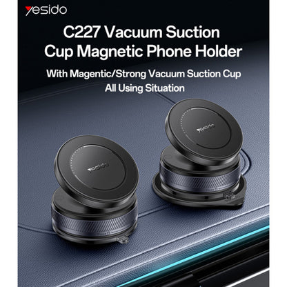 Yesido C227 Universal Magnetic Car Holder, Black