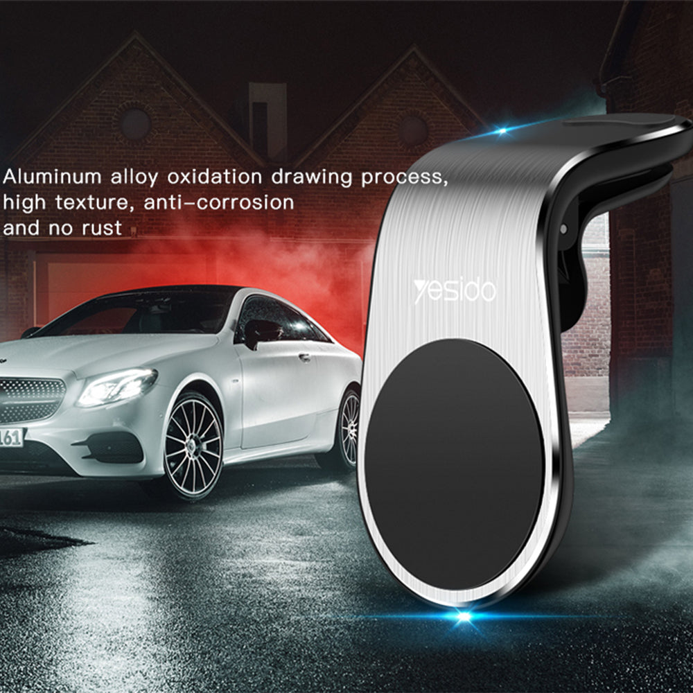 Yesido C64 Magnetic Car Holder, Universal, Black