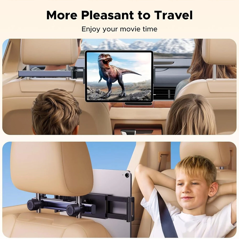 UGREEN LP904 Car Headrest Mount (55443), 4.7inch - 9.8inch, Black