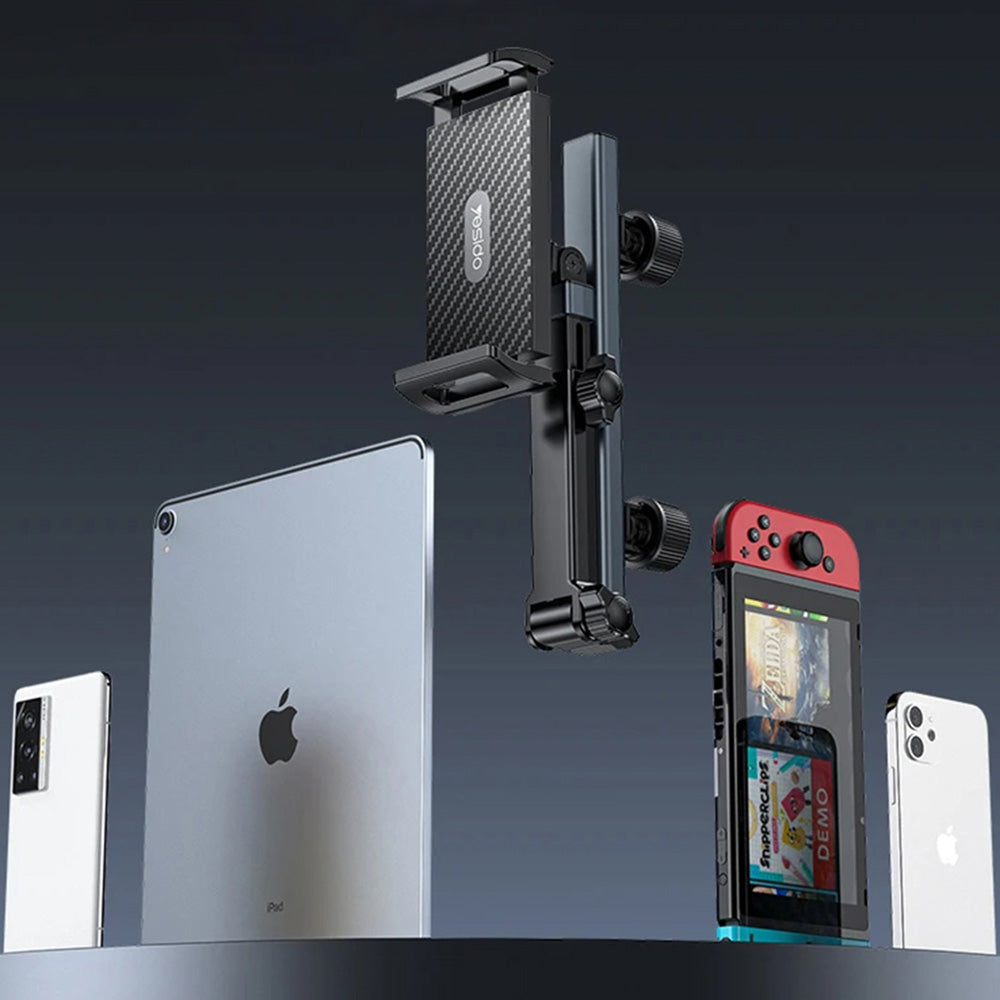 Yesido C294 Car Headrest Mount, 4.7inch - 13inch, Black