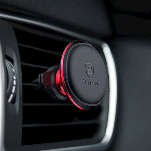 Baseus Air Vent Magnetic Car Mount, Universal, Red C40141201913-00