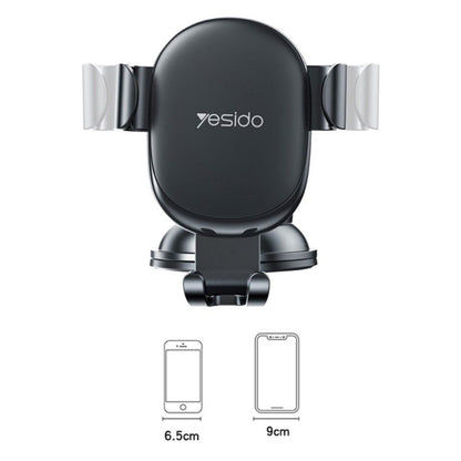 Yesido C120 Car Holder, 4inch - 6.5inch, Black