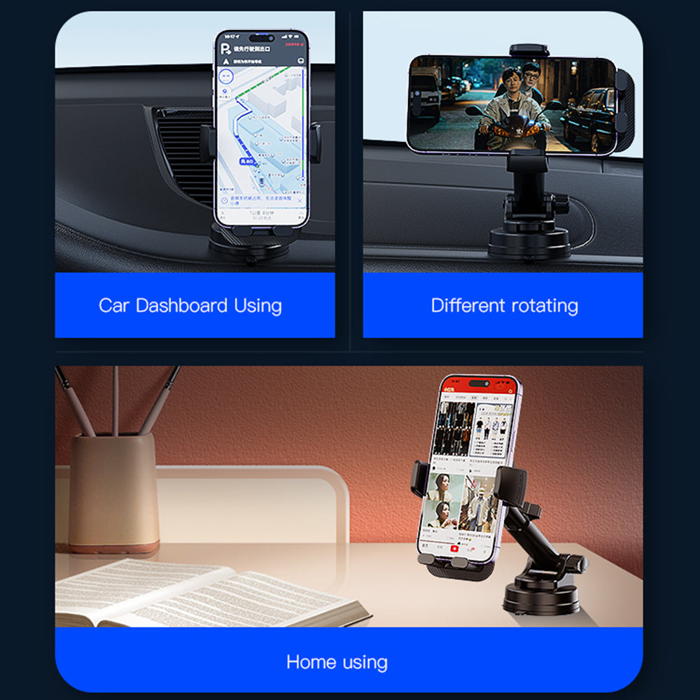 Yesido C174 Car Holder, 4inch - 6.7inch, Black