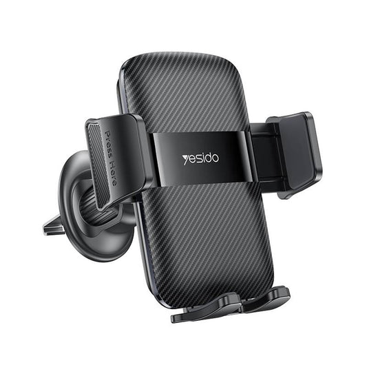 Yesido C251 Car Holder, 4.8inch - 7.2inch, Black