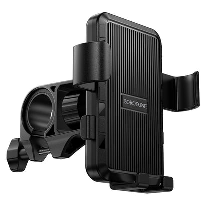 Borofone BH13 Knight Bicycle Motorcycle Holder, 4.5inch - 7inch, Black