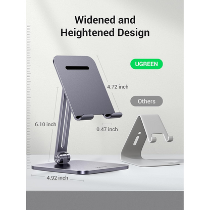 UGREEN LP134 Desk Stand for Phone / Tablet, 6.1inch - 12.9inch, Gray, Resealed