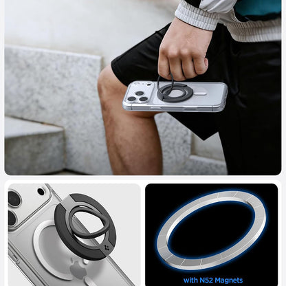 Spigen Dual Pop Mag S Ring Holder, Universal, Black AMP11735