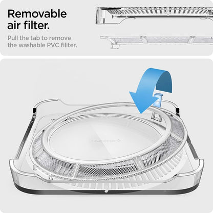 Spigen LD202 Stand for Apple Mac Studio, Transparent AMP04796