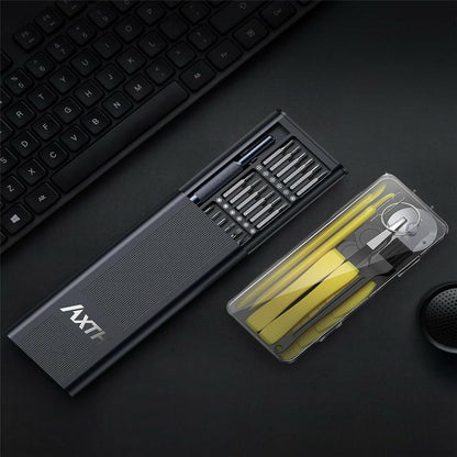 Axth Pro Screwdriver, 25in1, Gray