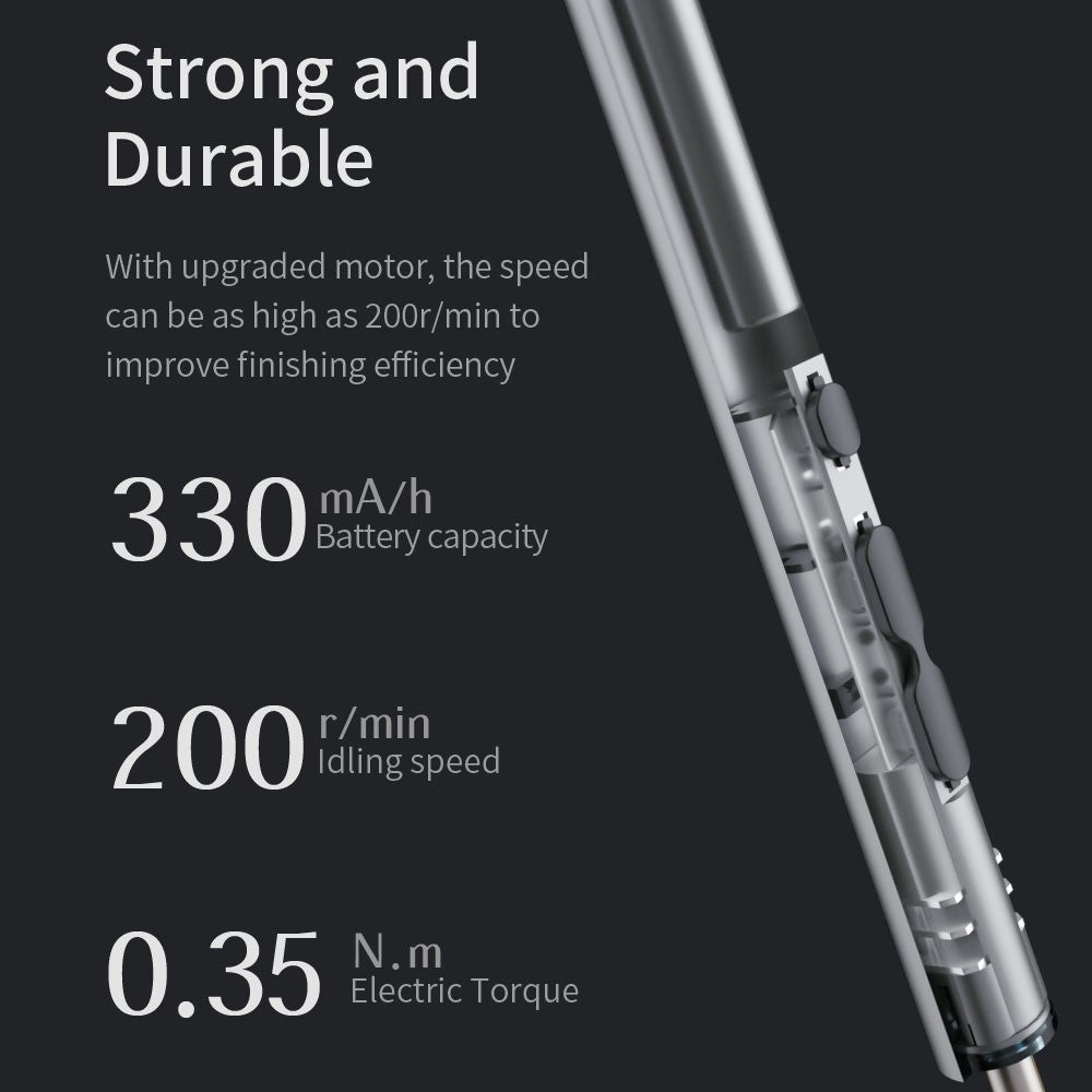 King'sdun Electric Screwdriver, 62in1, Gray