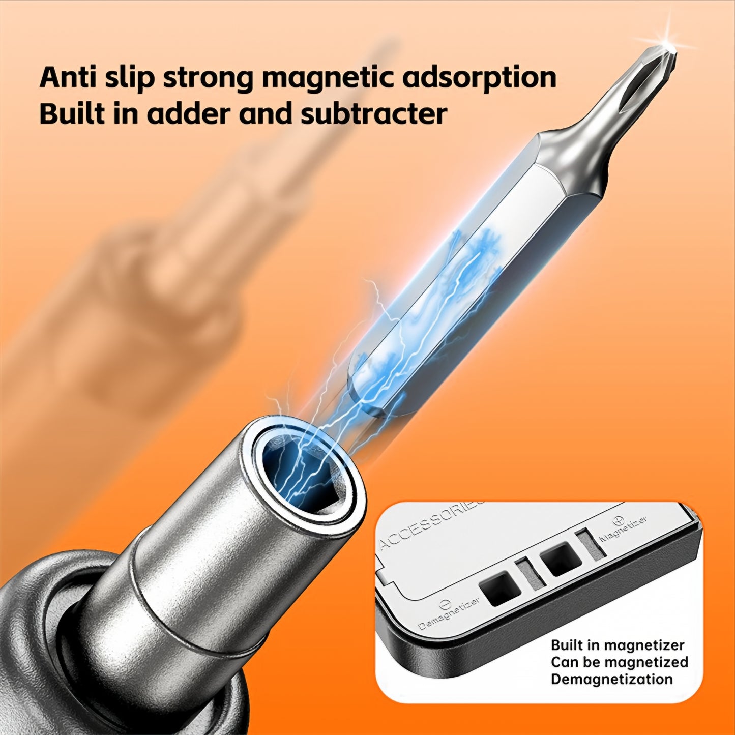 OEM J1 Electric Screwdriver, 46in1, Blue