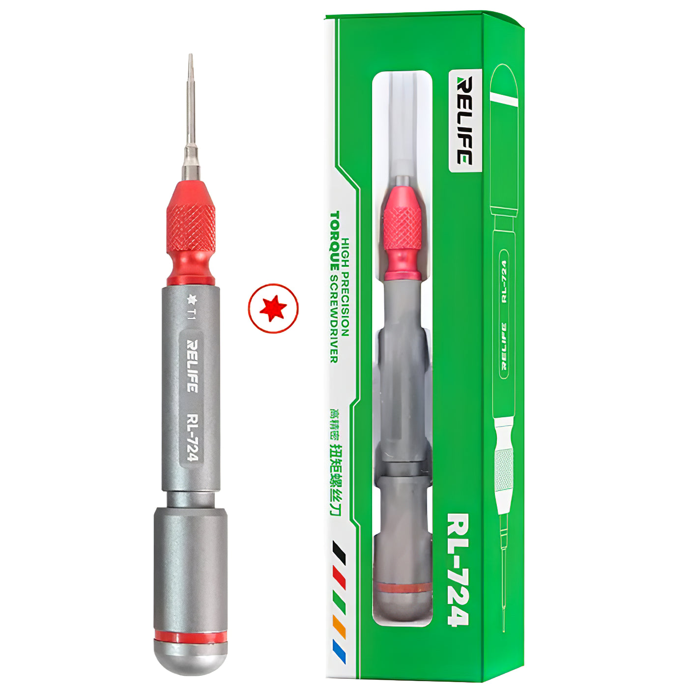 Screwdriver Relife RL-724, Torx T1 